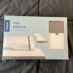 NIB Casper Brand Twin 3pc Set